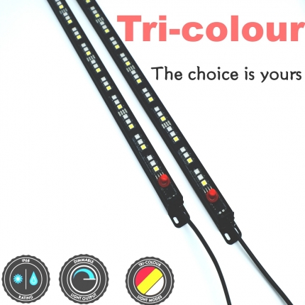 12V Triple-color Led Camping Light Bar