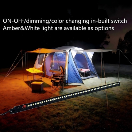 Dual-color Led Camping Light Bars