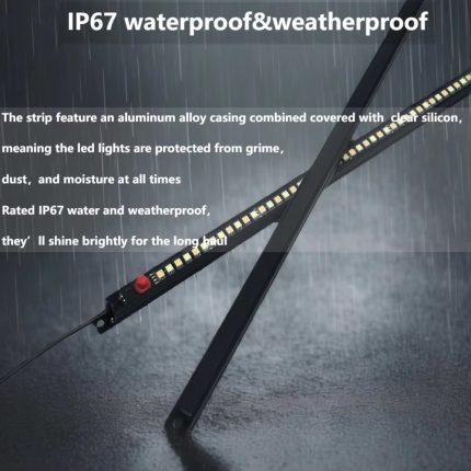 Dual-color Led Camping Light Bars