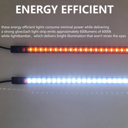 12V Triple-color Led Camping Light Bar